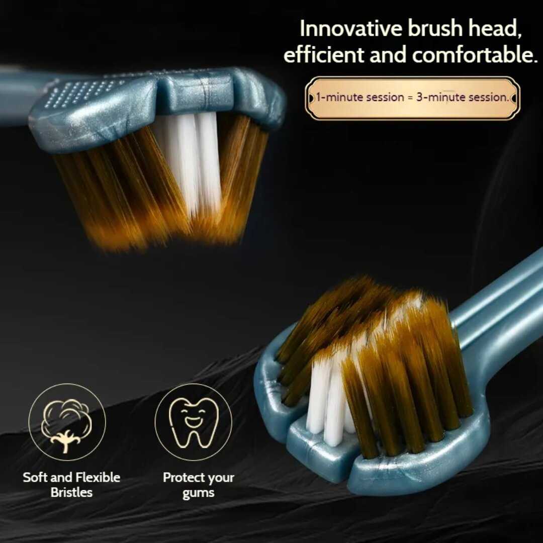 (3,pis),3-Side,Toothbrush,set