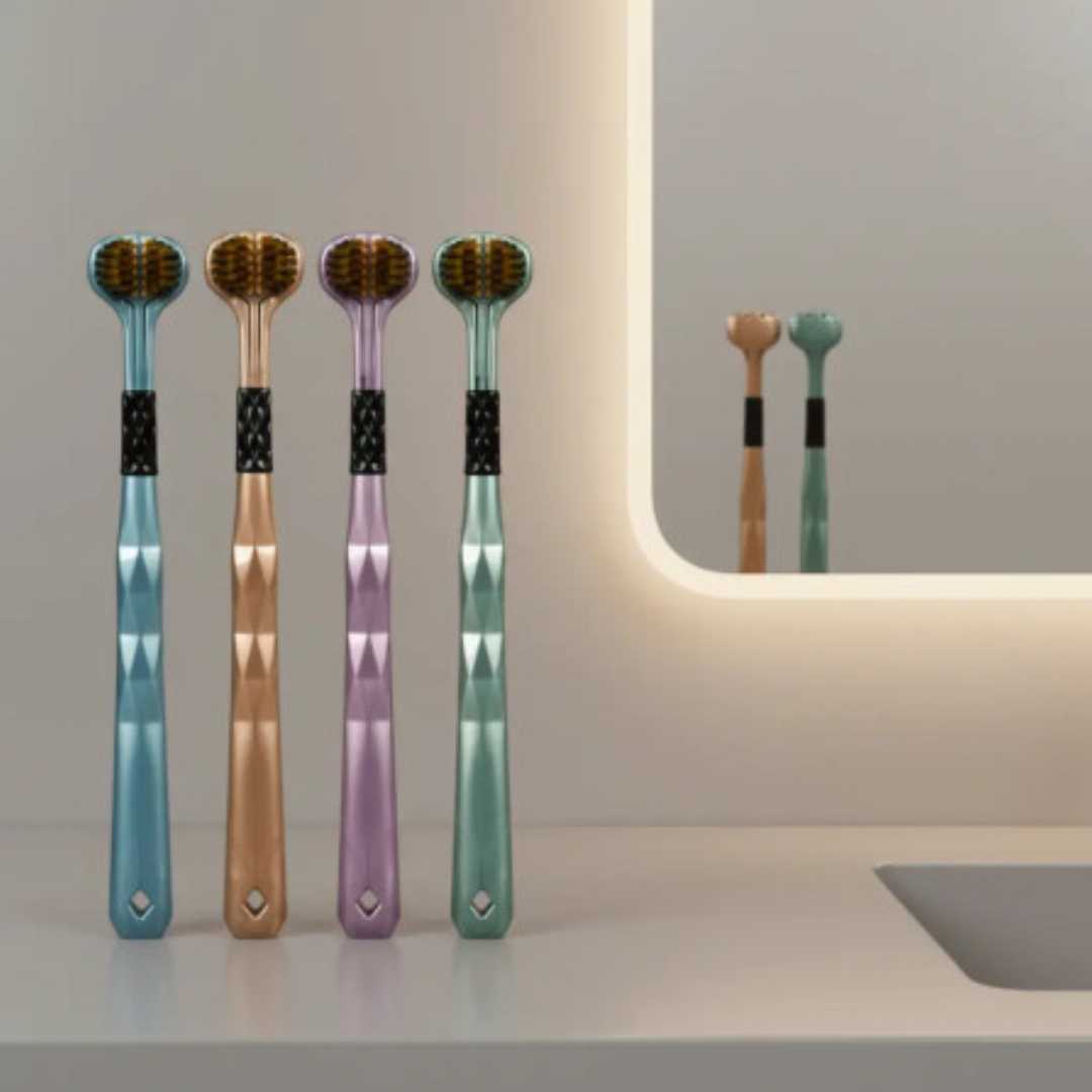 (4,pis),3-Side,Toothbrush,set
