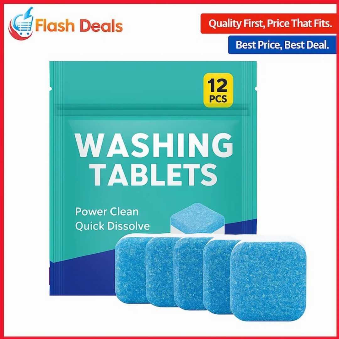 washing,machine,cleaning,tablet,12,pcs